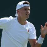 Holger Rune at Wimbledon 2025
