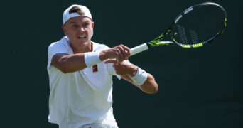 Holger Rune at Wimbledon 2025