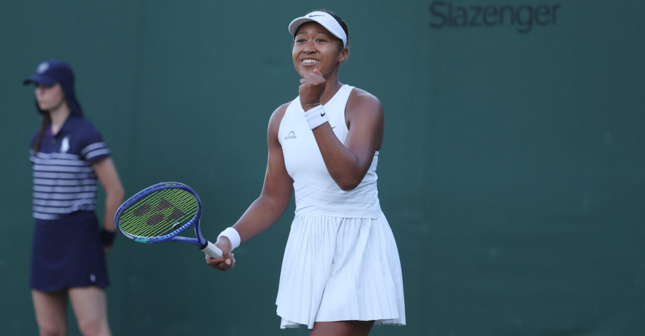 Naomi Osaka at Wimbledon 2025