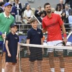 Novak Djokovic and Jannik Sinner, Roland-Garros, 2025