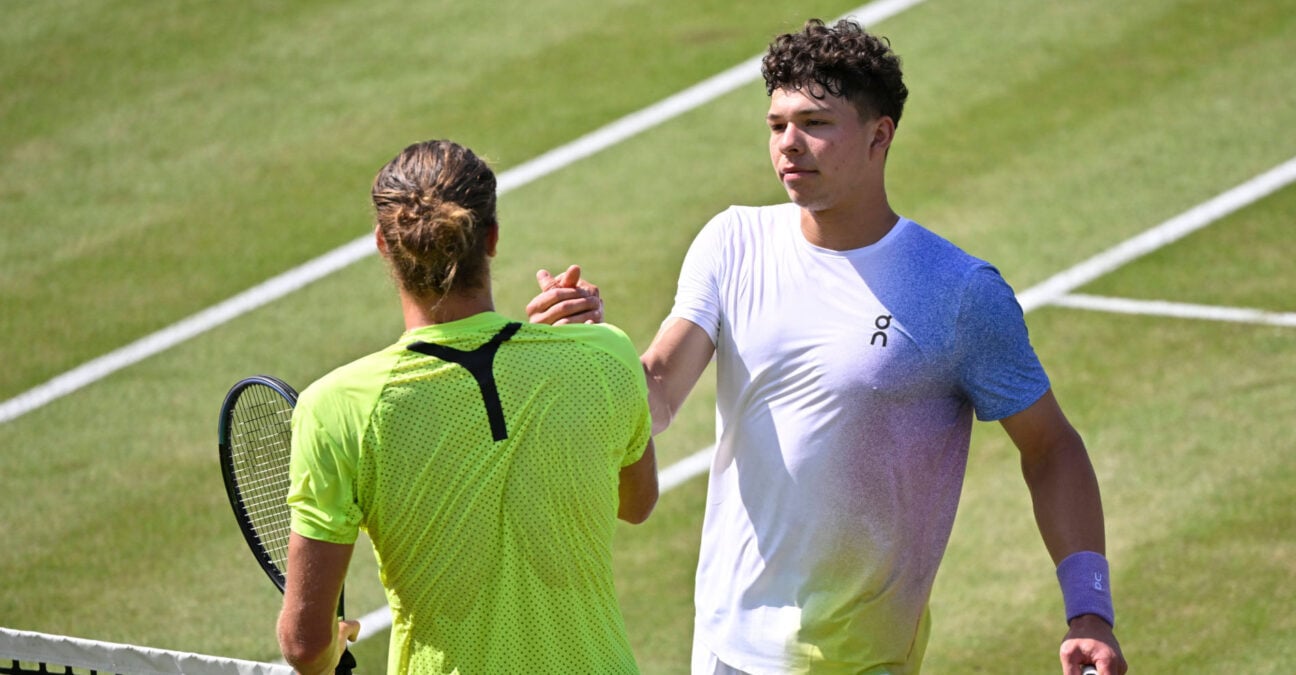Alexander Zverev and Ben Shelton Stuttgart 2025