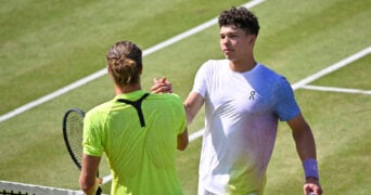 Alexander Zverev and Ben Shelton Stuttgart 2025