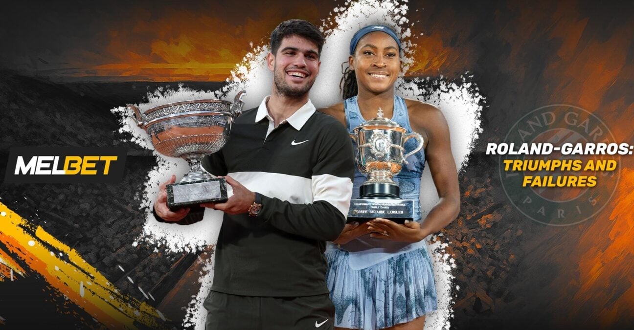 Carlos Alcaraz and Coco Gauff, Roland-Garros 2025