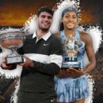 Carlos Alcaraz and Coco Gauff, Roland-Garros 2025