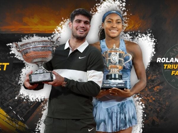 Carlos Alcaraz and Coco Gauff, Roland-Garros 2025