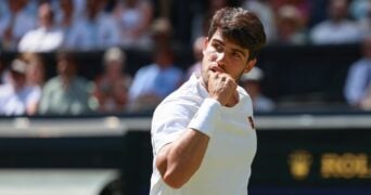 Carlos Alcaraz Jannik Sinner Wimbledon 2025