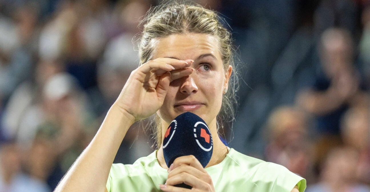 Eugénie Bouchard Retraite Montreal 2025