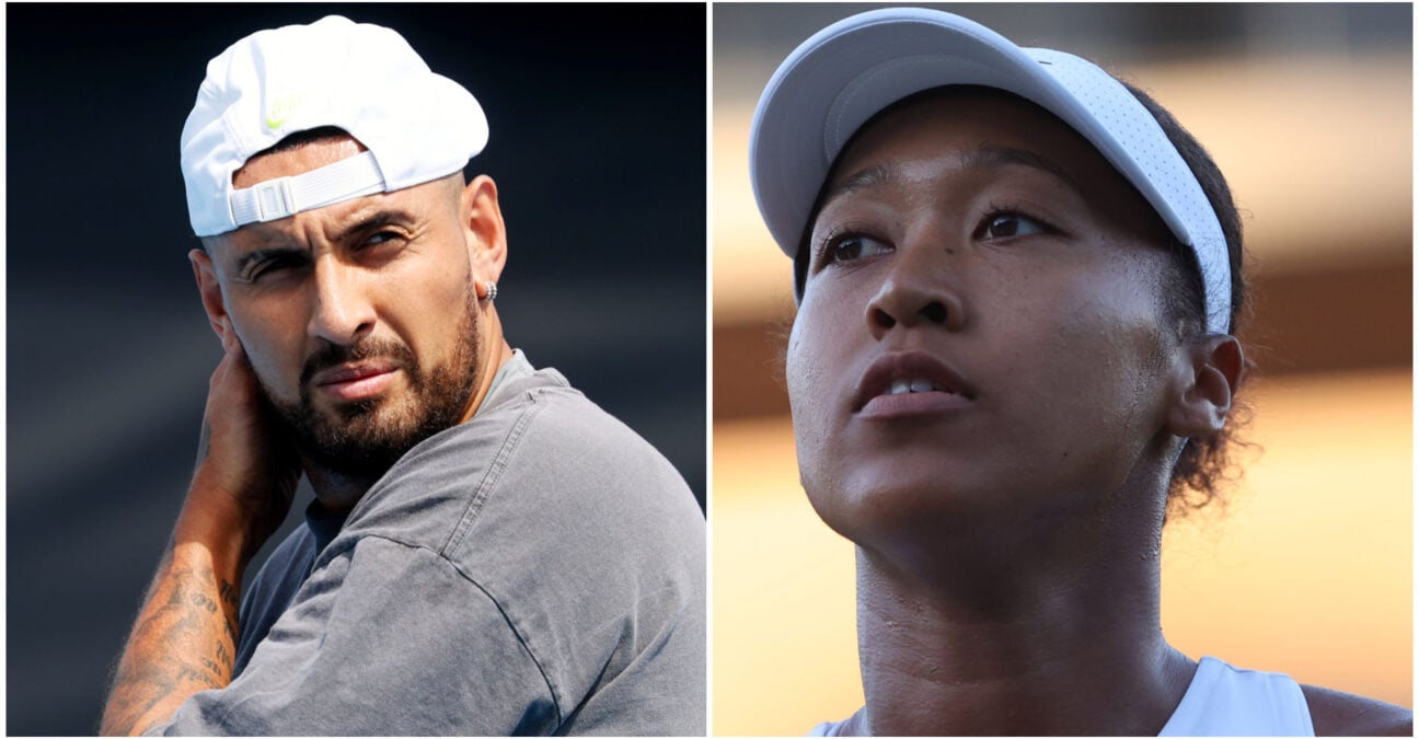 Nick Kyrgios and Naomi Osaka