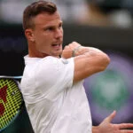 Marton Fucsovics at Wimbledon