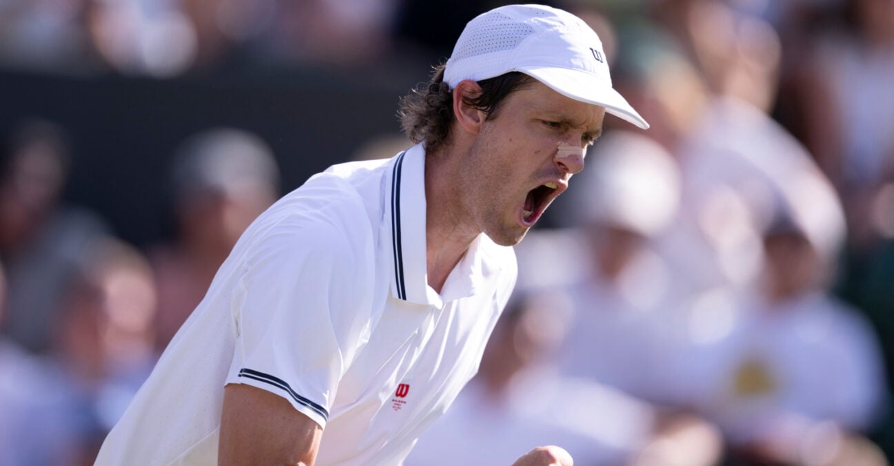 Nicolas Jarry during the Wimbledon 2025 Men’s Singles third round tennis match between Nicolas Jarry and Joao Fonseca at the All England Tennis Club in London, England (Richard Callis/Sports Press