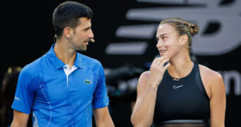 Novak Djokovic and Aryna Sabalenka, Australian Open 2024