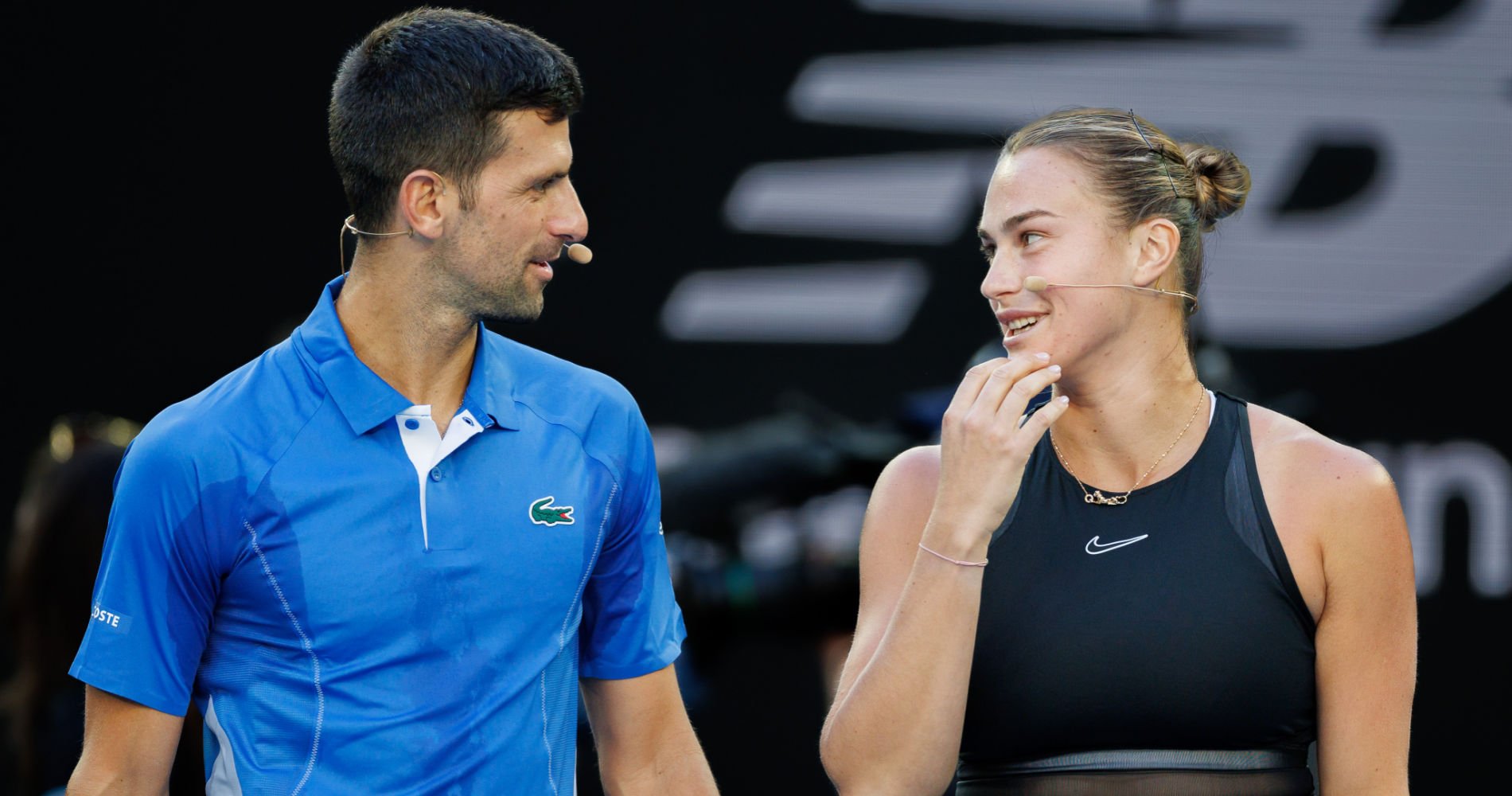 “It’s really helping” - Sabalenka on Djokovic’s insights