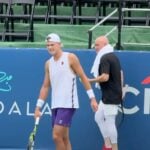 Holger Rune and Andre Agassi, Washington 2025