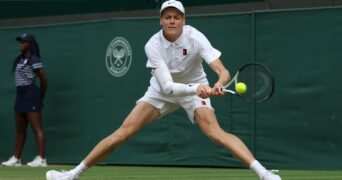 Jannik Sinner, Wimbledon, 2025 © Action Plus / Psnewz