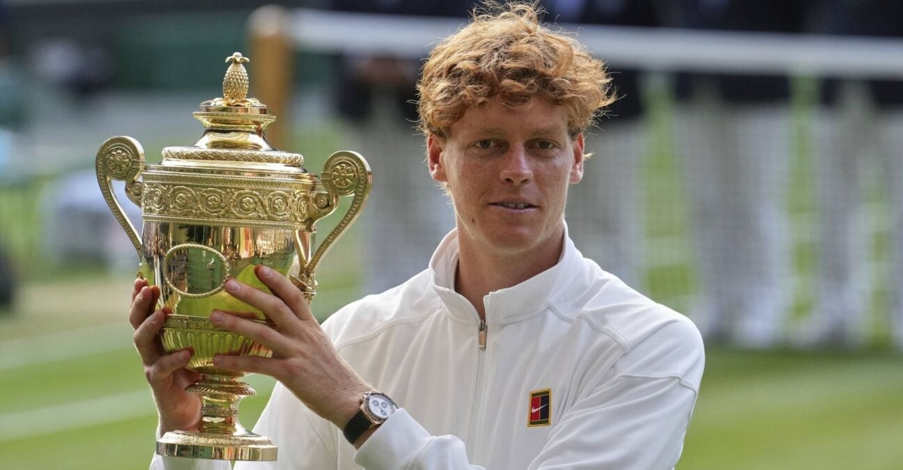 Jannik Sinner wins the 2025 Wimbledon title