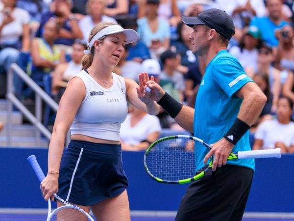 Danielle Collins and Christian Harrison, US Open 2025