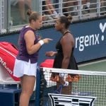Jelena Ostapenko and Taylor Townsend, US Open 2025