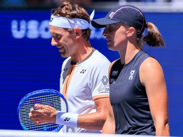 Casper Ruud and Iga Swiatek, US Open 2025