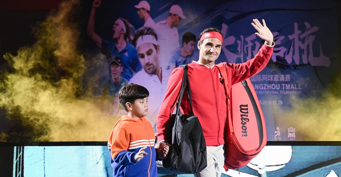 Roger Federer, Hangzhou - Zhejiang, December 2019