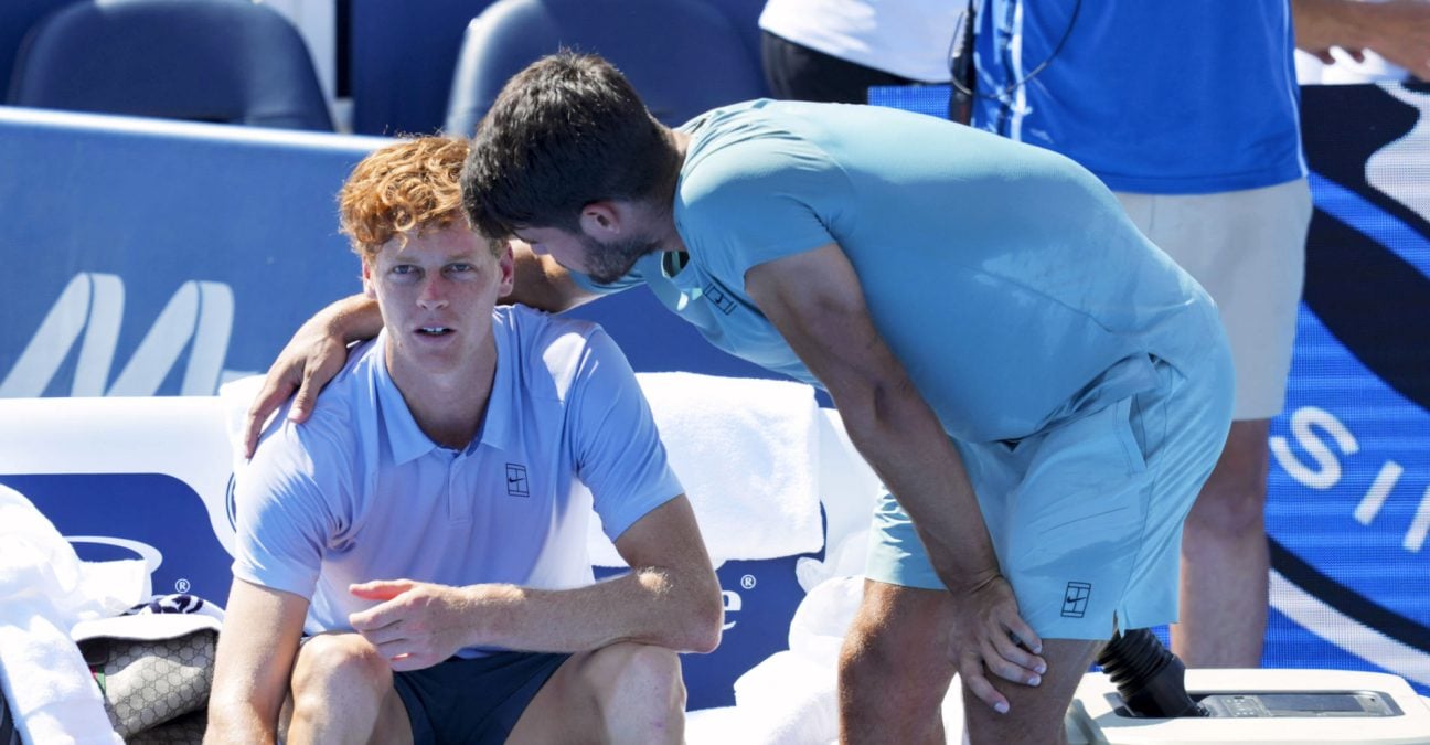 Jannik Sinner and Carlos Alcaraz, Cincinnati 2025