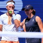 Iga Swiatek and Casper Ruud, US Open 2025