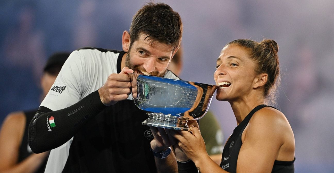 Sara Errani and Andrea Vavassori, US Open 2025