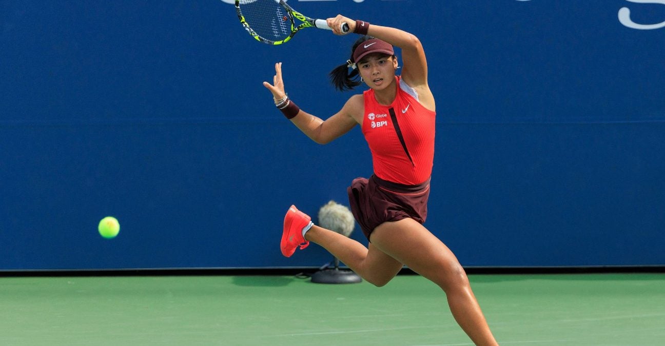 Alex Eala at US Open 2025
