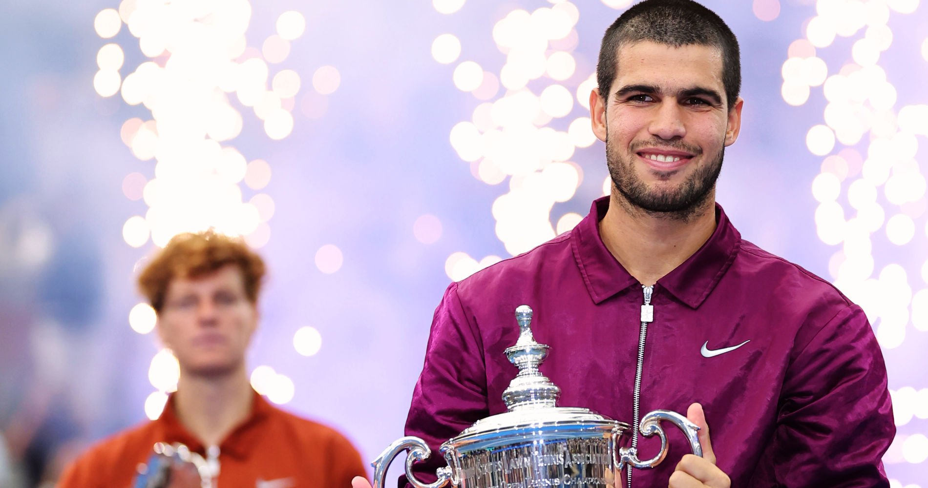 Carlos Alcaraz and Jannik Sinner, US Open 2025
