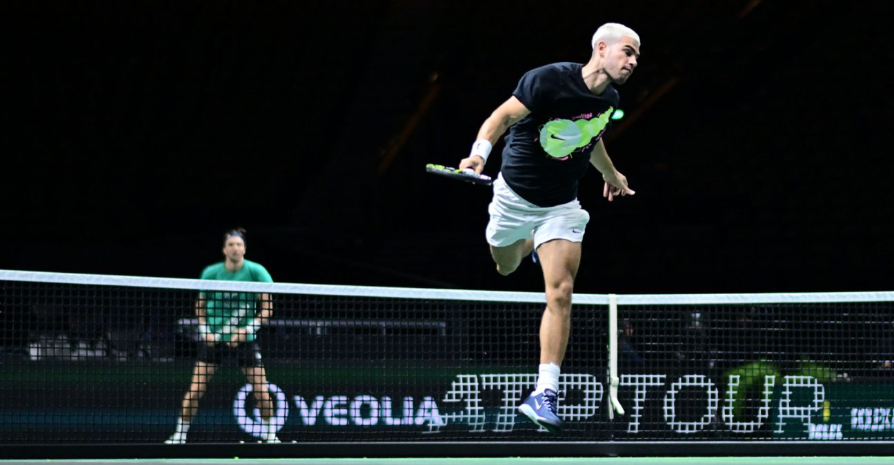 Carlos Alcaraz at Paris La Defense Arena, 2025