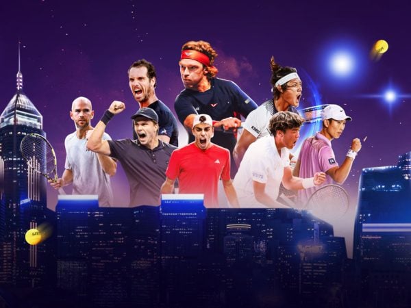 Andrey Rublev leading UTS Hong Kong