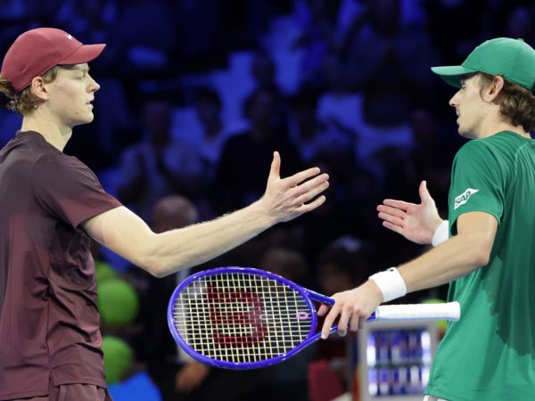 Jannik Sinner and Alex de Minaur, Vienna 2025