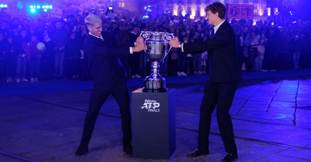 Carlos Alcaraz and Jannik Sinner, Turin 2025