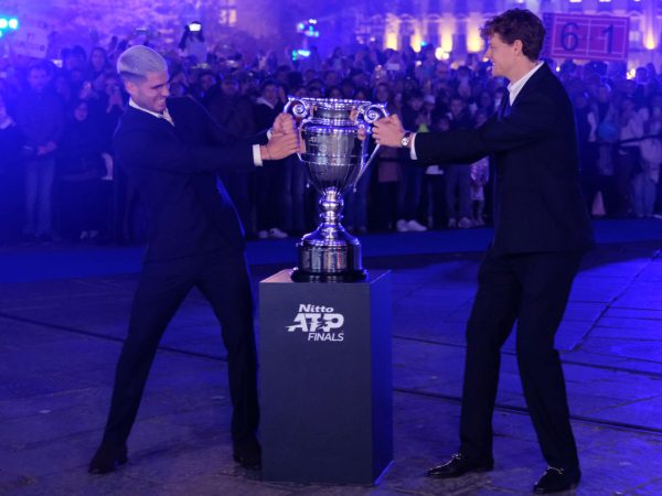Carlos Alcaraz and Jannik Sinner, Turin 2025