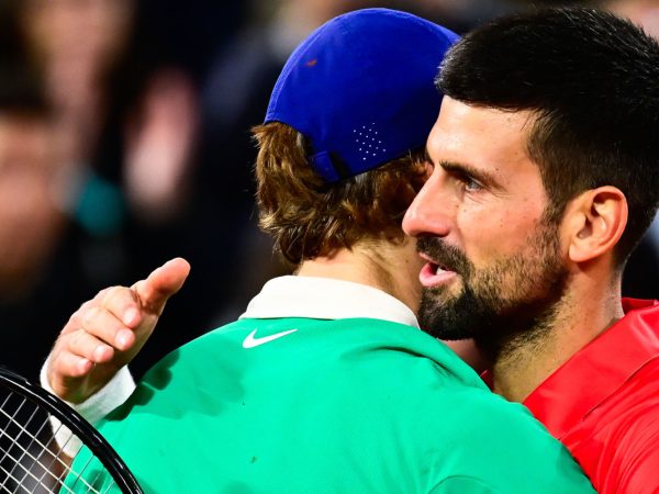 Jannik Sinner and Novak Djokovic, Roland-Garros 2025