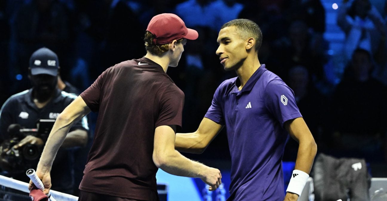 Jannik Sinner and Felix Auger-Aliassime, ATP Finals 2025