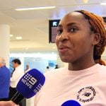 Coco Gauff, Perth, Dec. 25