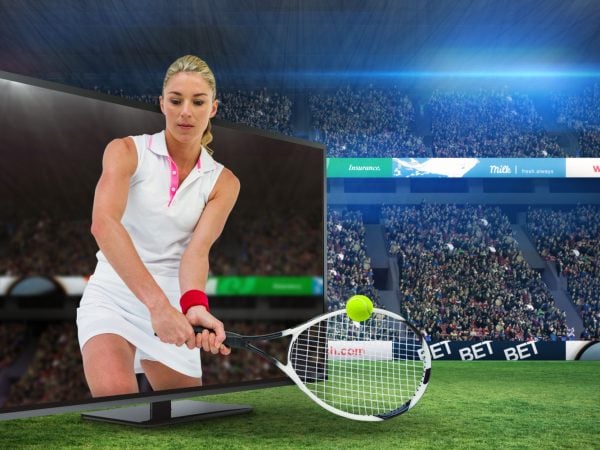 Tennis in the digital scale