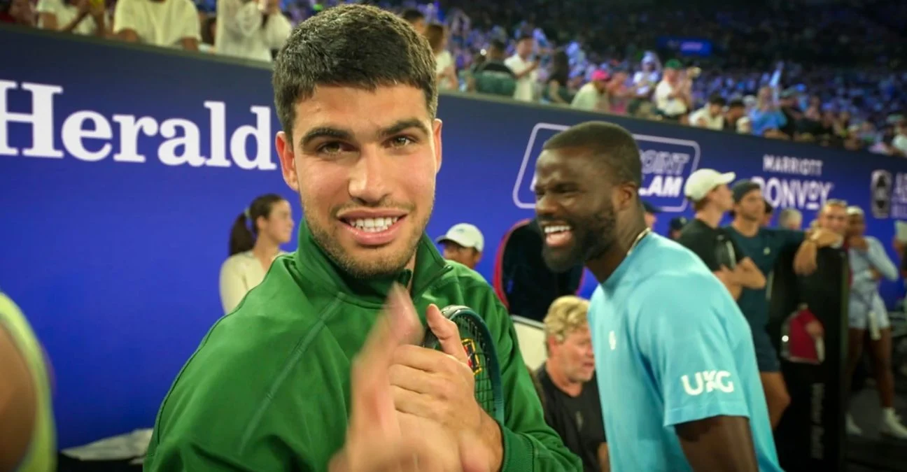 Carlos Alcaraz at the 1-Point Slam, Australian Open 2026