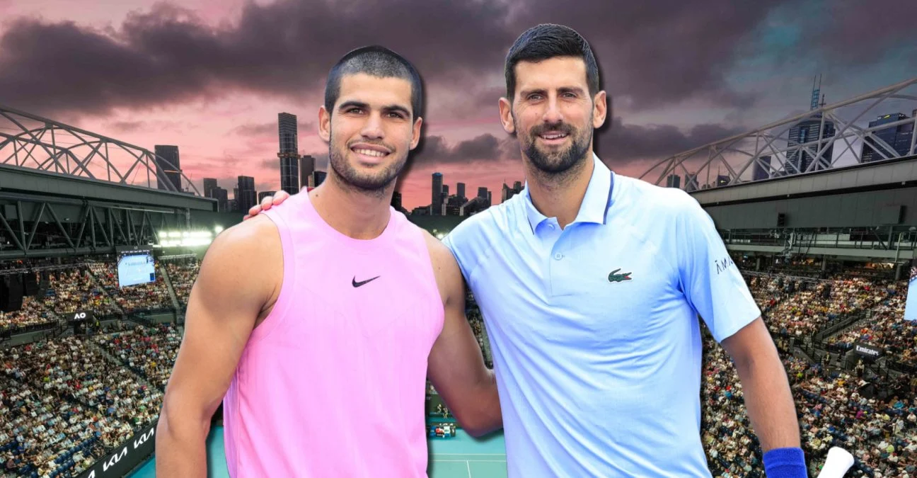 Carlos Alcaraz and Novak Djokovic, 2026