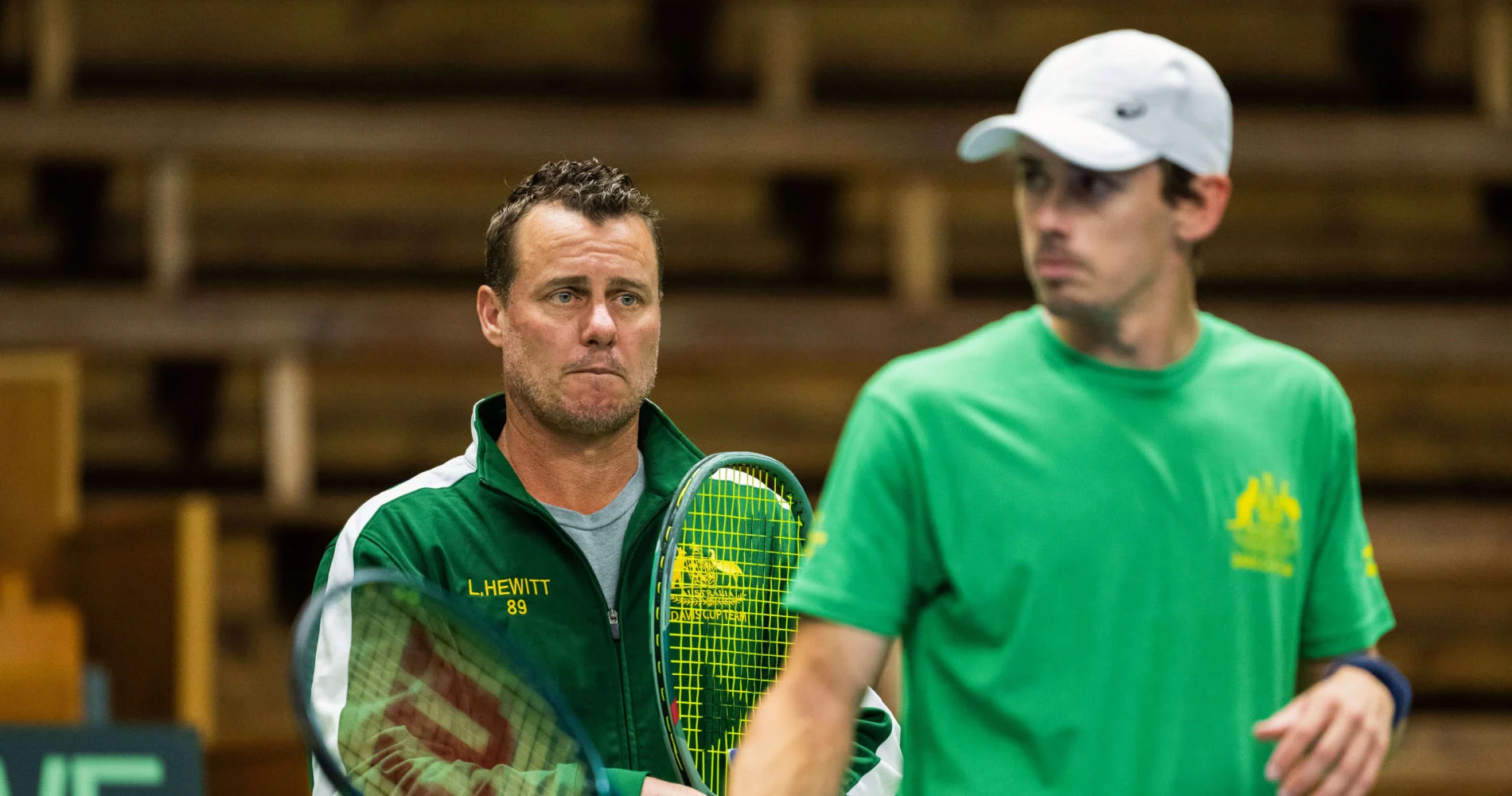 Lleyton Hewitt and Alex De Minaur, 2025 Davis Cup