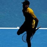 Jannik Sinner cramping, Australian Open 2026