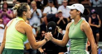 Aryna Sabalenka and Madison Keys, Brisbane 2026