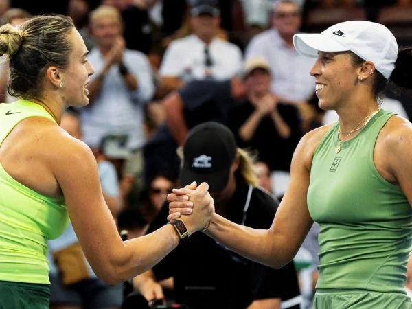Aryna Sabalenka and Madison Keys, Brisbane 2026