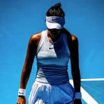 Emma Raducanu struggles in the heat, Melbourne, 2025