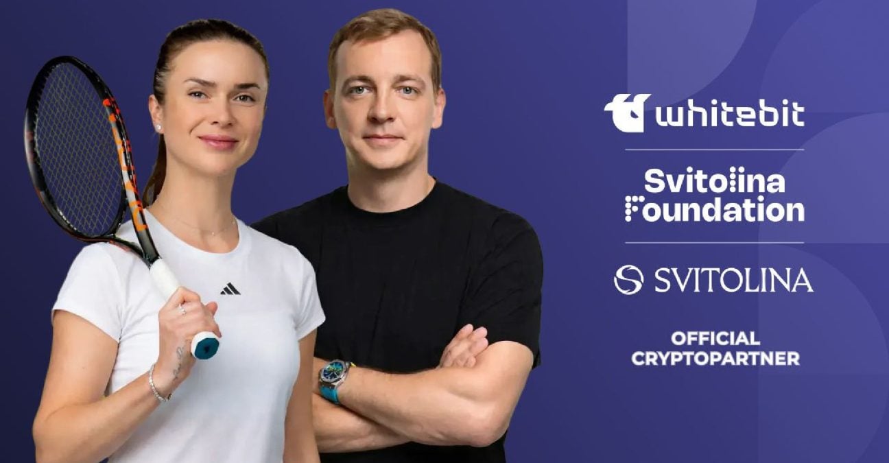 Elina Svitolina Official partnership with Whitebit