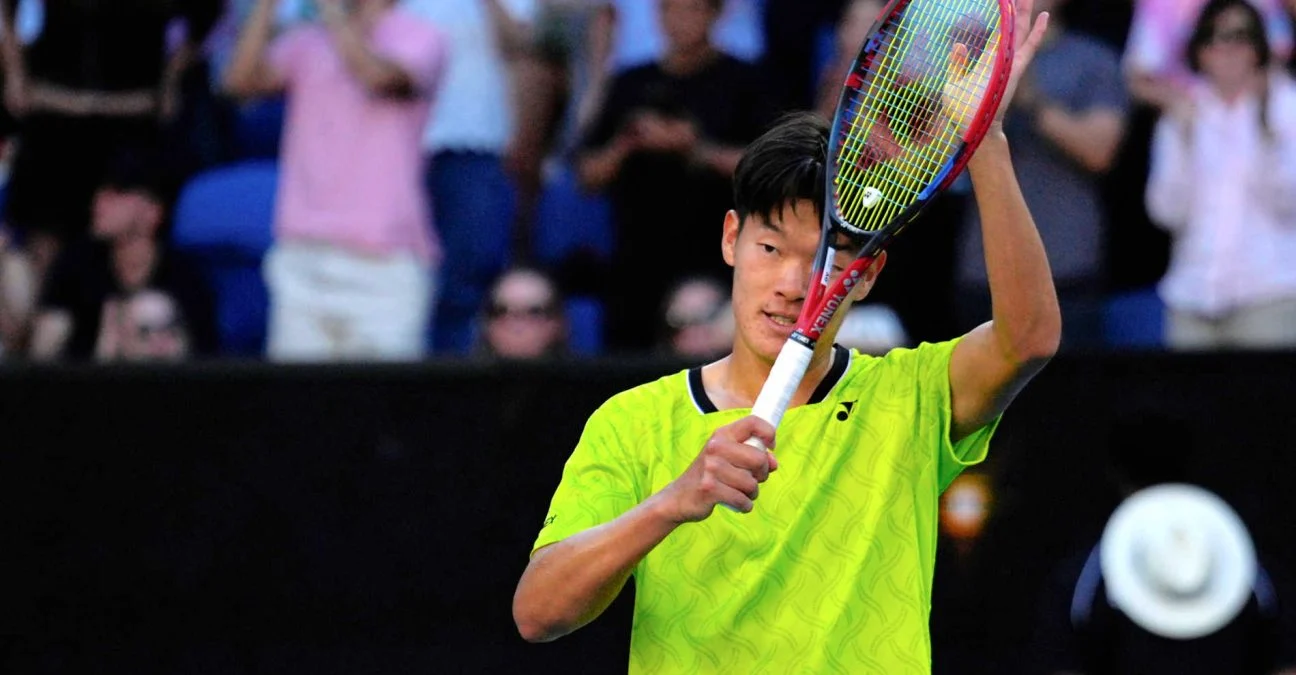 Michael Zheng, Australian Open 2026 | © Dar Yasin/AP/SIPA