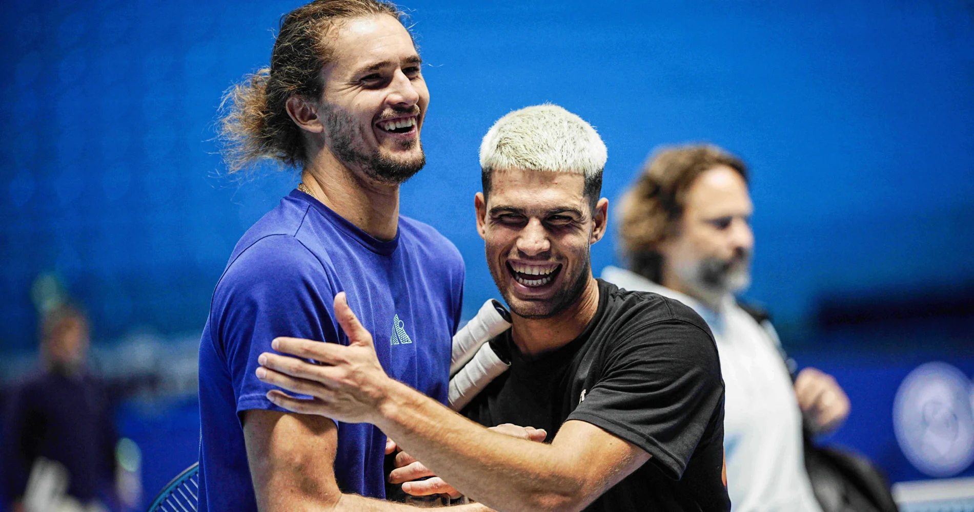 Alexander Zverev and Carlos Alcaraz, Turin 2025