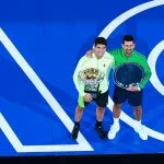 Carlos Alcaraz and Novak Djokovic, Australian Open 2026