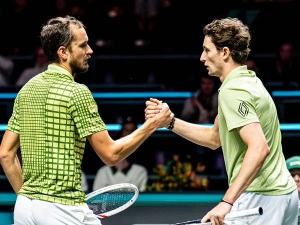 Daniil Medvedev and Ugo Humbert, Rotterdam 2026