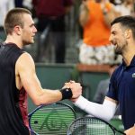 Jack Draper and Novak Djokovic, Indian Wells 2025